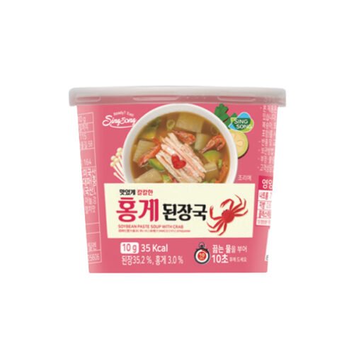 Soybean Paste Soup with Crab
