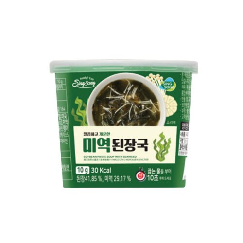 Soybean Paste Soup with Seaweed