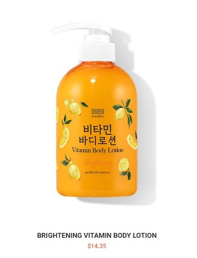Tenzero Body Lotions