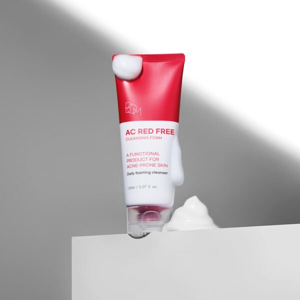 B.O.M AC RED Free Cleansing Foam